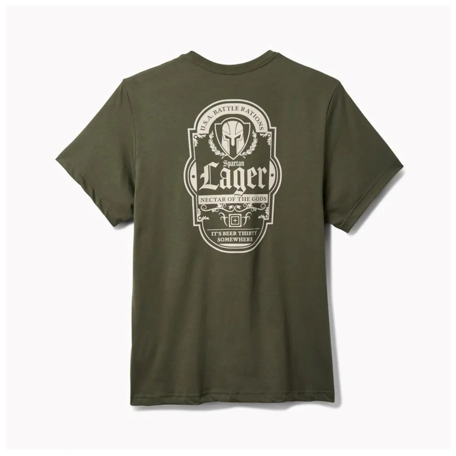 5.11 Tactical Men's Battle Rations Graphic Short Sleeve T-Shirt