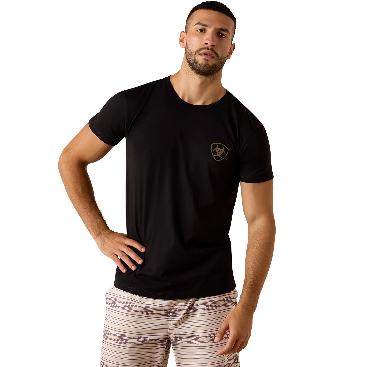 Ariat Men's Banner Badge T-Shirt - Image 2