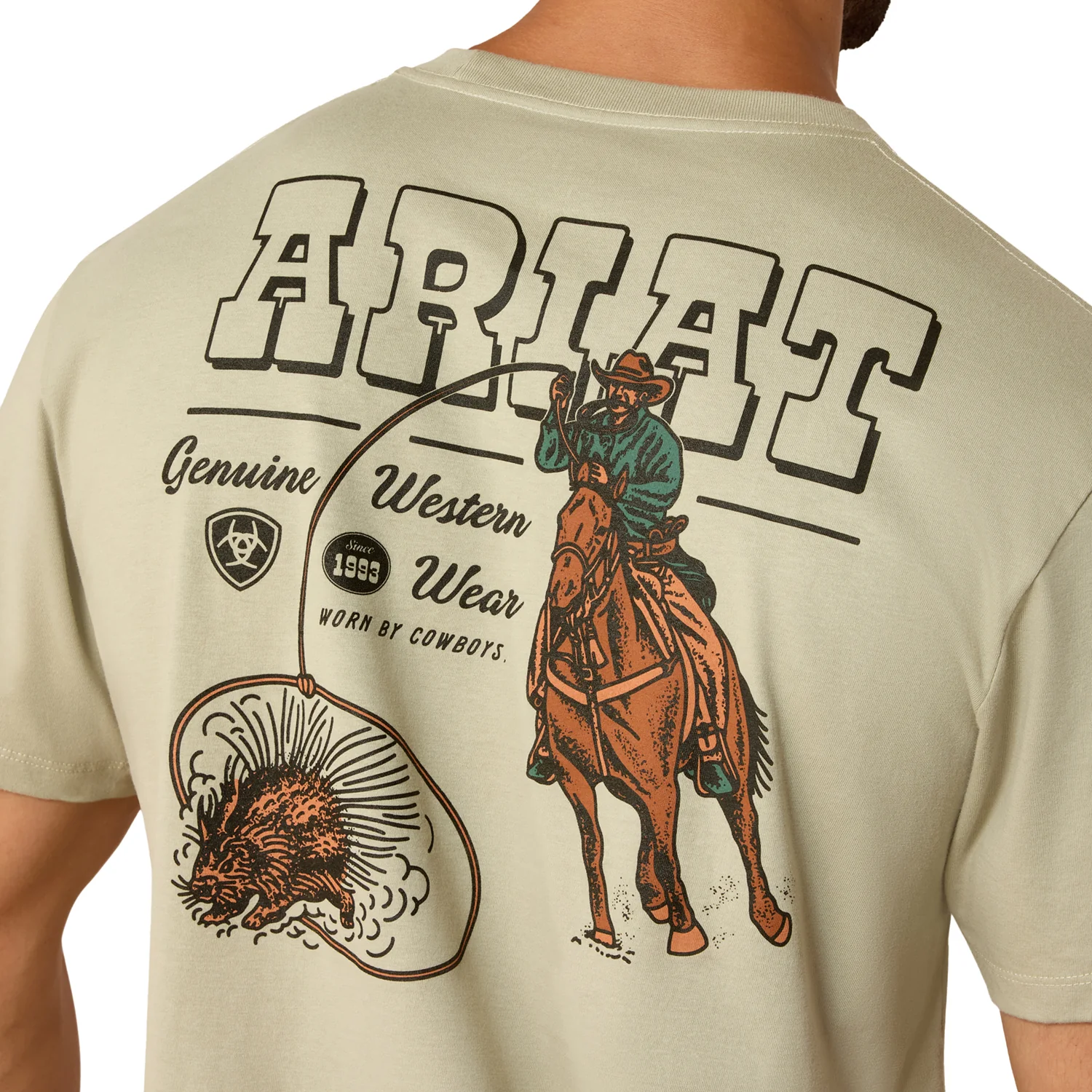 Ariat Men's Porcupine Posse Classic Fit T-Shirt - Image 3