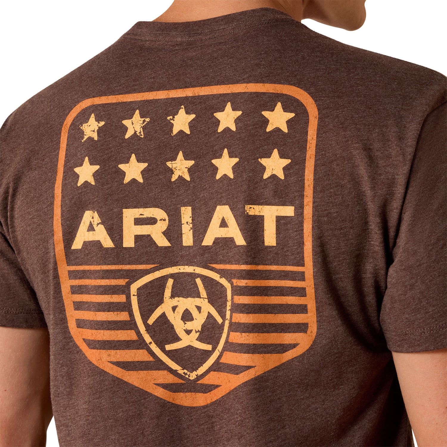 Ariat Men's Stripe Patriotic Badge T-Shirt - Image 3