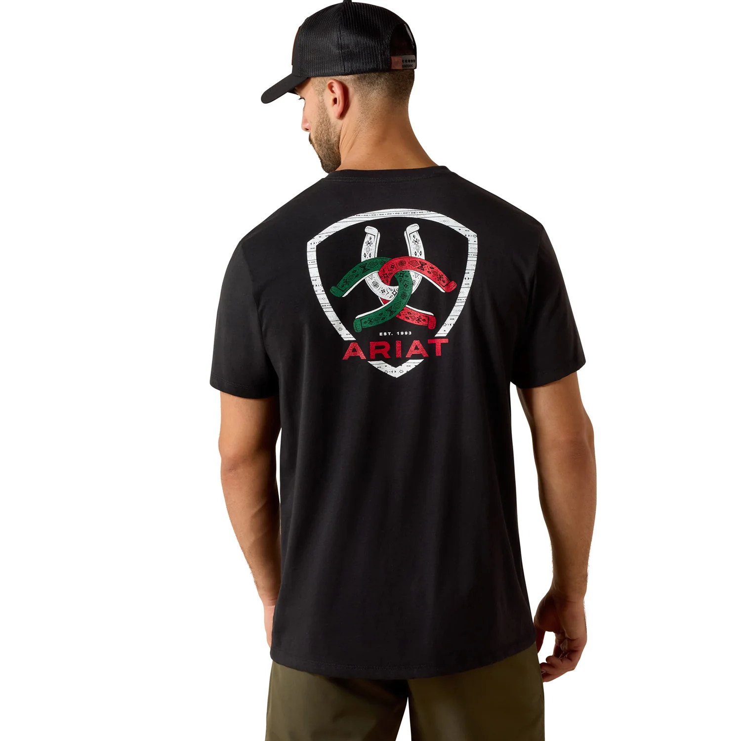Ariat Men's Tres Herradauras Classic Fit T-Shirt - Image 2