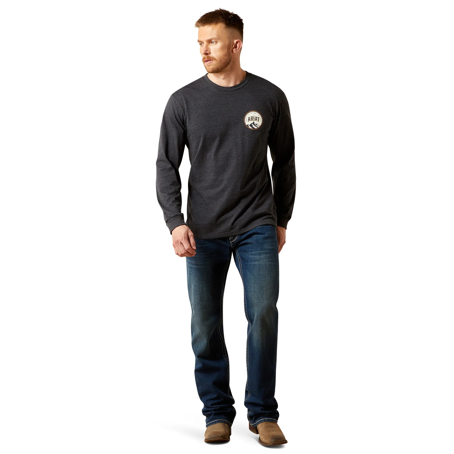 Ariat Circle A Long Sleeve Tee - Image 5