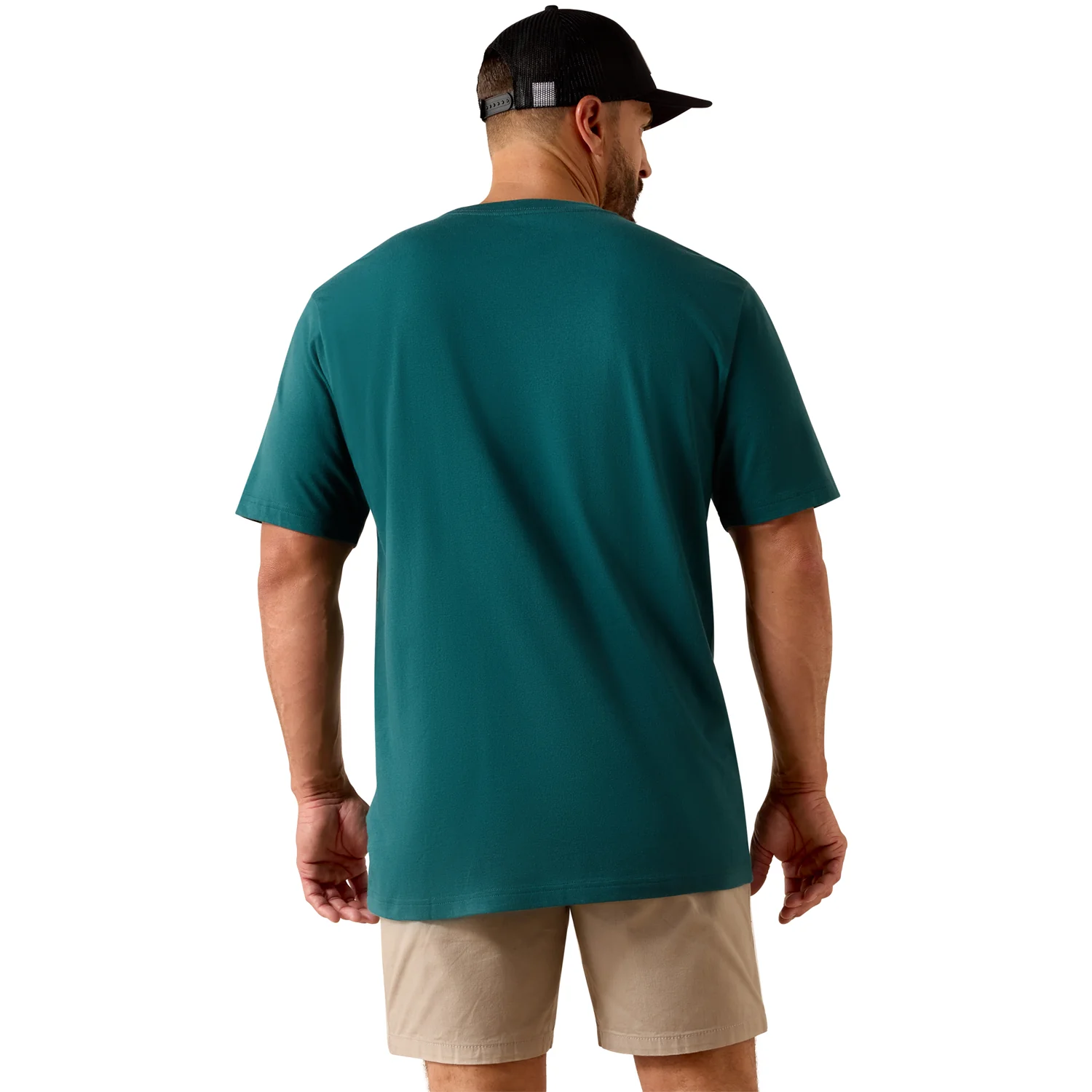 Ariat Men's Rebar Cotton Strong Standard Pocket T-Shirt - Image 2