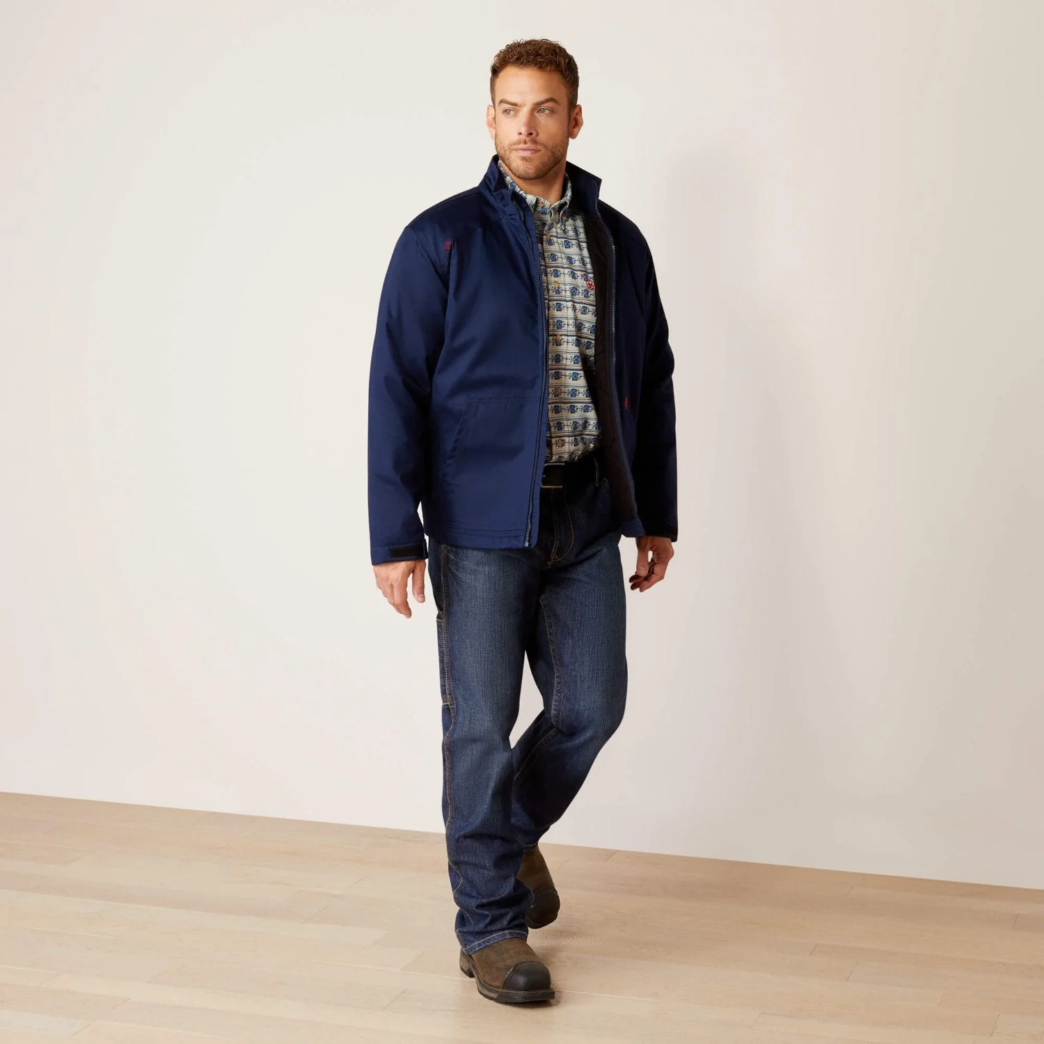 Ariat Men's FR Basic Insulated Full-Zip Safety Jacket - Image 4