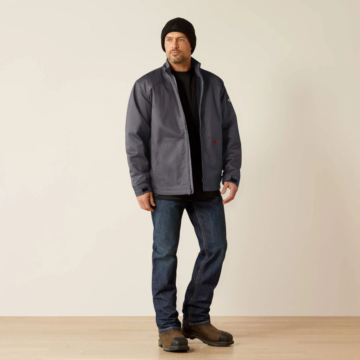 Ariat Men's FR Basic Insulated Full-Zip Safety Jacket - Image 4