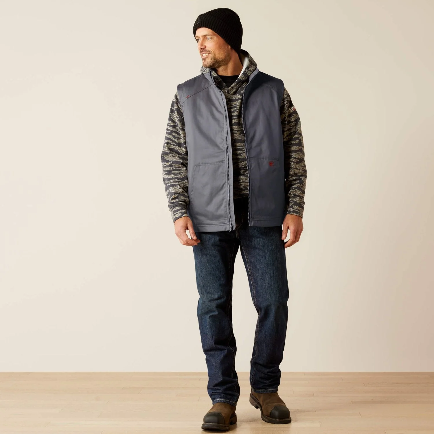 Ariat Men's FR Basic Insulated Safety Vest - Image 4