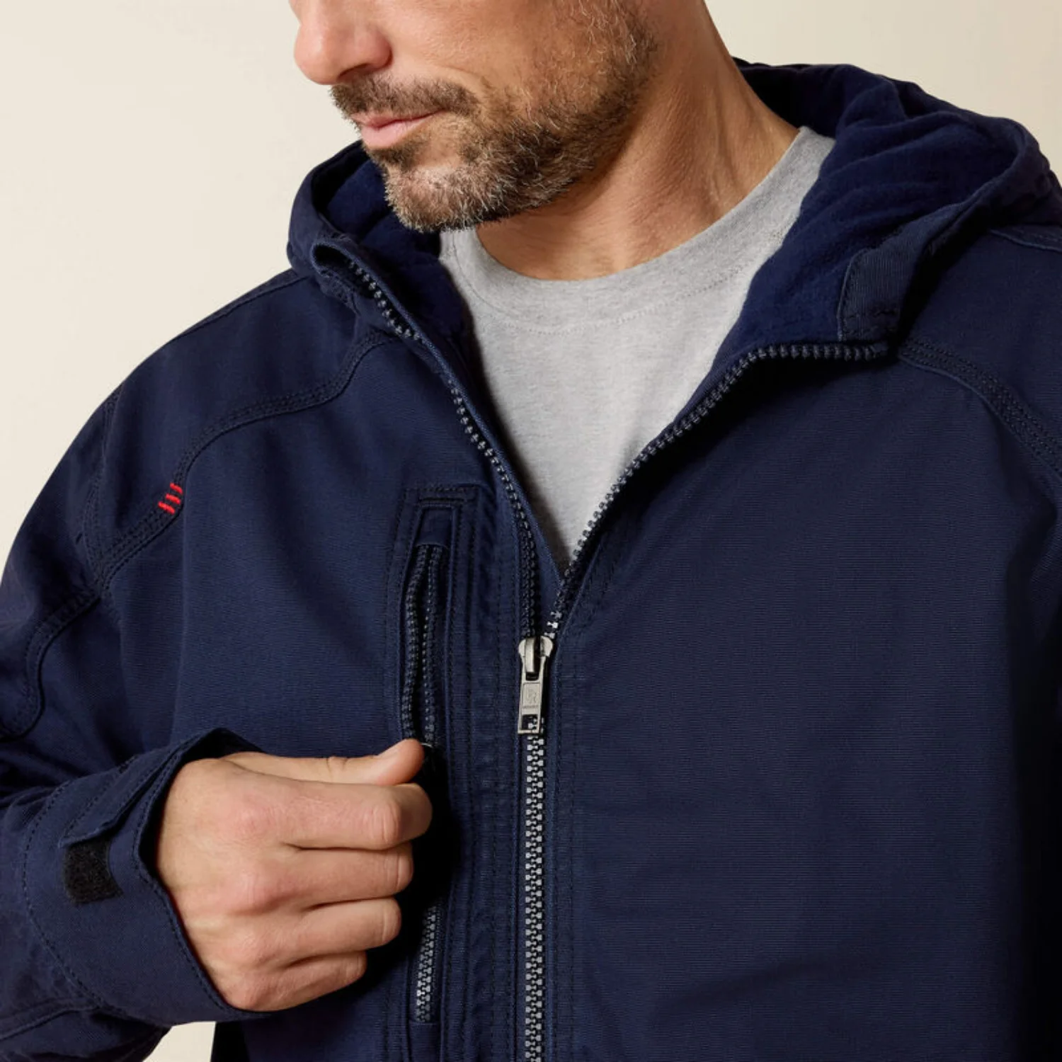 Ariat Men's FR DuraLight Cordura Canvas Jacket - Image 3