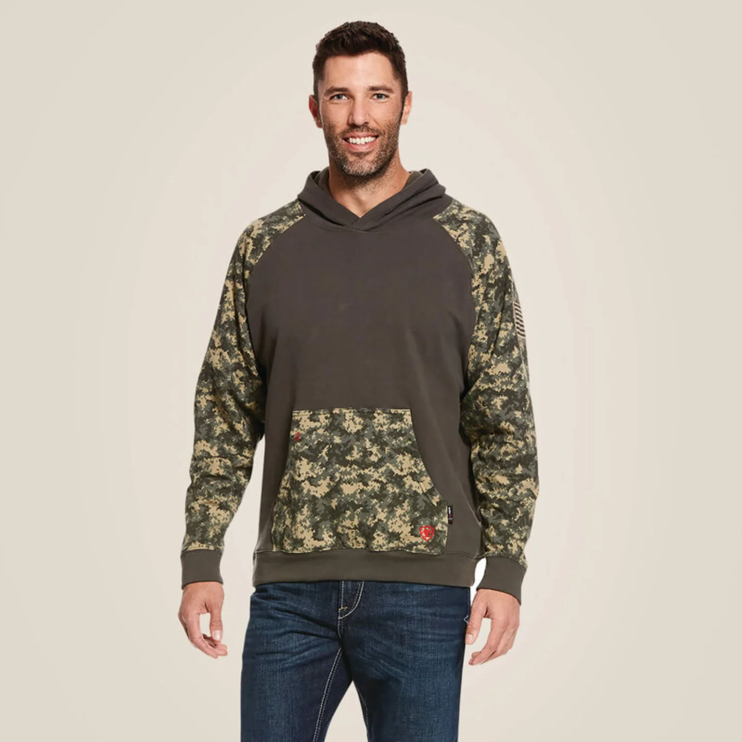 Ariat Men's FR DuraStretch Patriot Hooded Sweatshirt