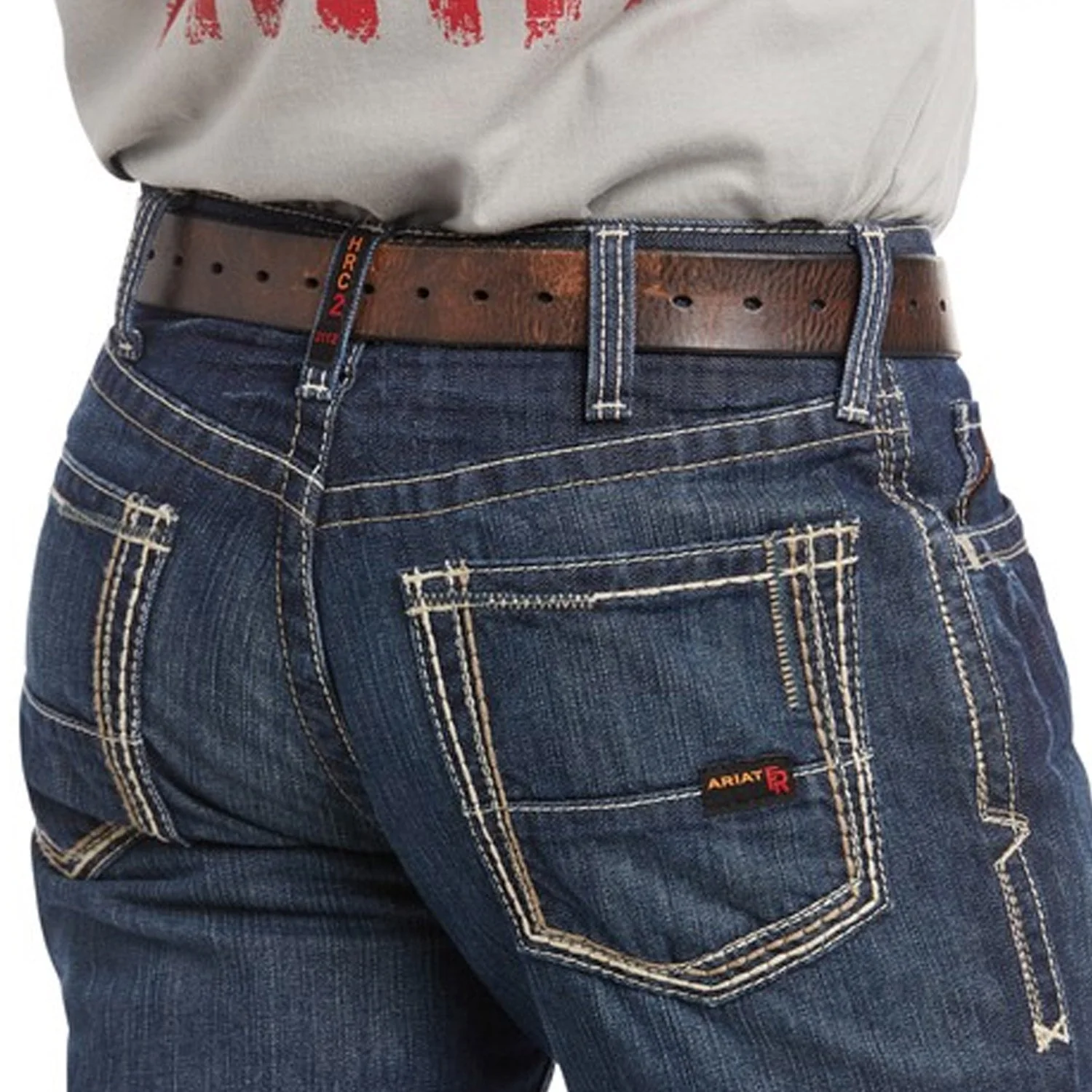 Ariat Men's Flame Resistant M4 Relaxed Boundary Boot Cut Jean - Image 3