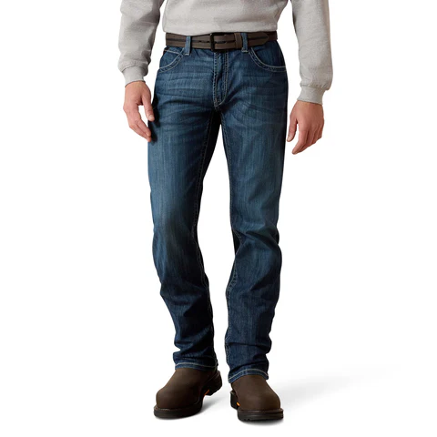 Ariat Men's FR M5 Straight DuraLight Stretch Coltrane Straight Leg Jean