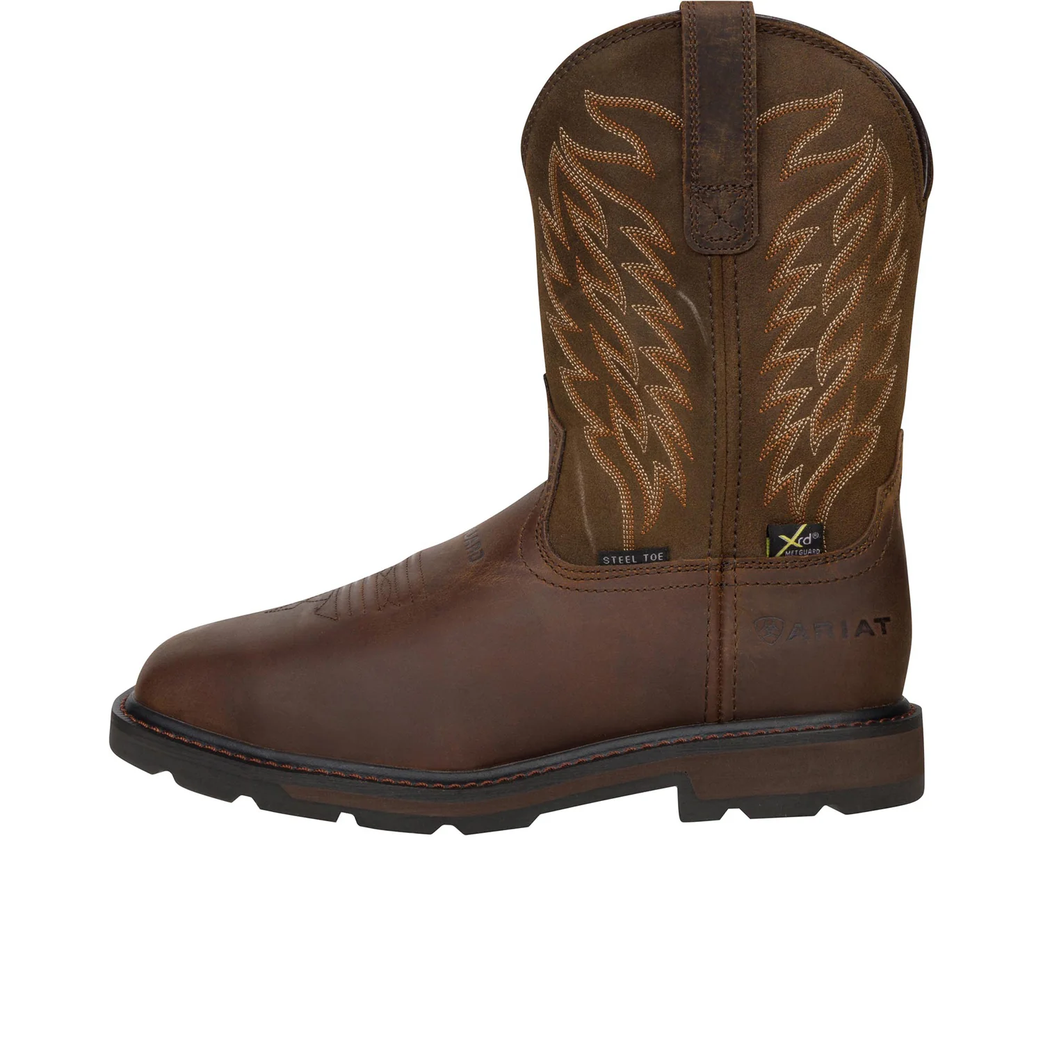 Ariat Men's Groundbreaker Wide Square Toe MetGuard Steel Toe Work Boot - Image 2