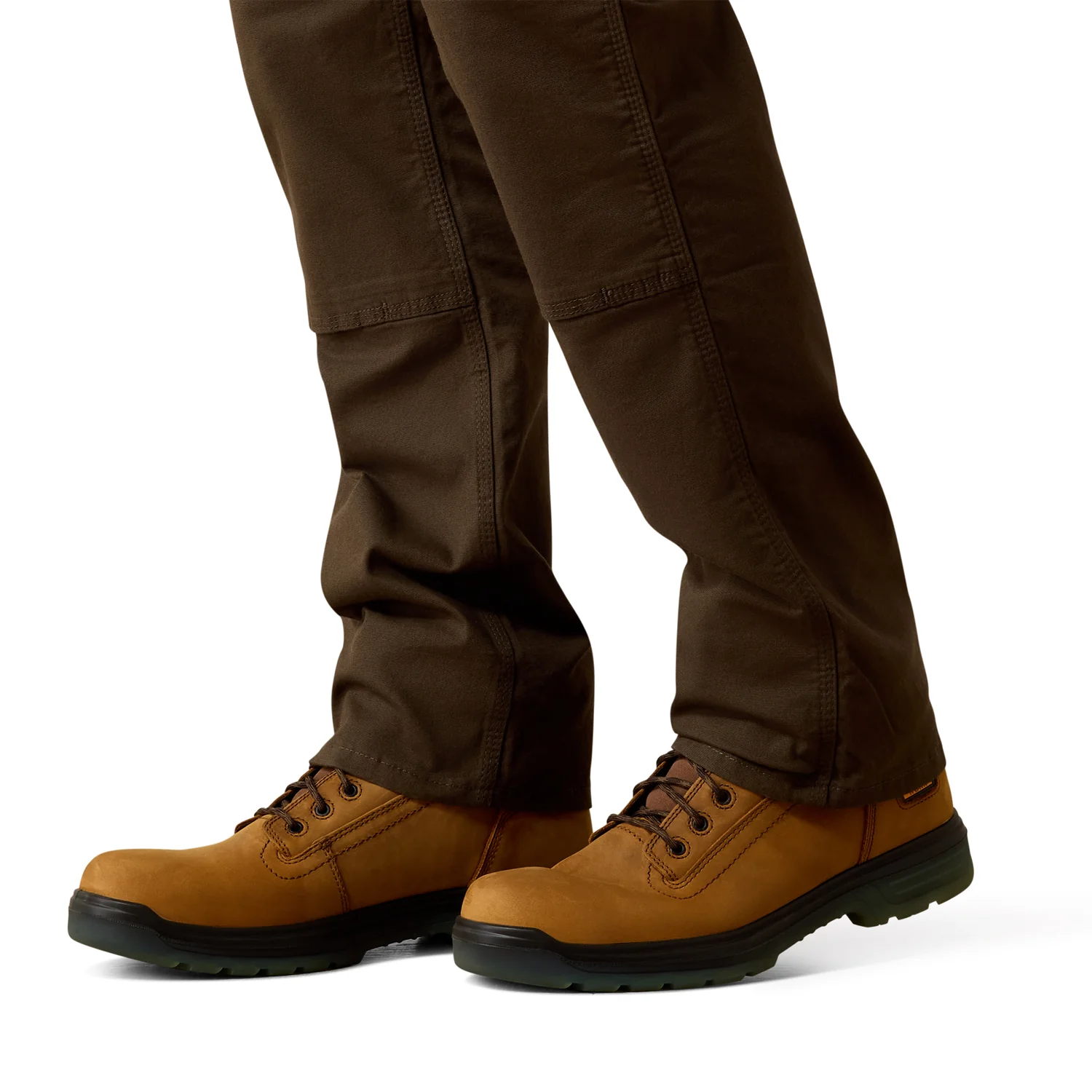 Ariat Men's Rebar M4 Low Rise DuraStretch Made Tough Double Front Stackable Straight Leg Pant - Image 4