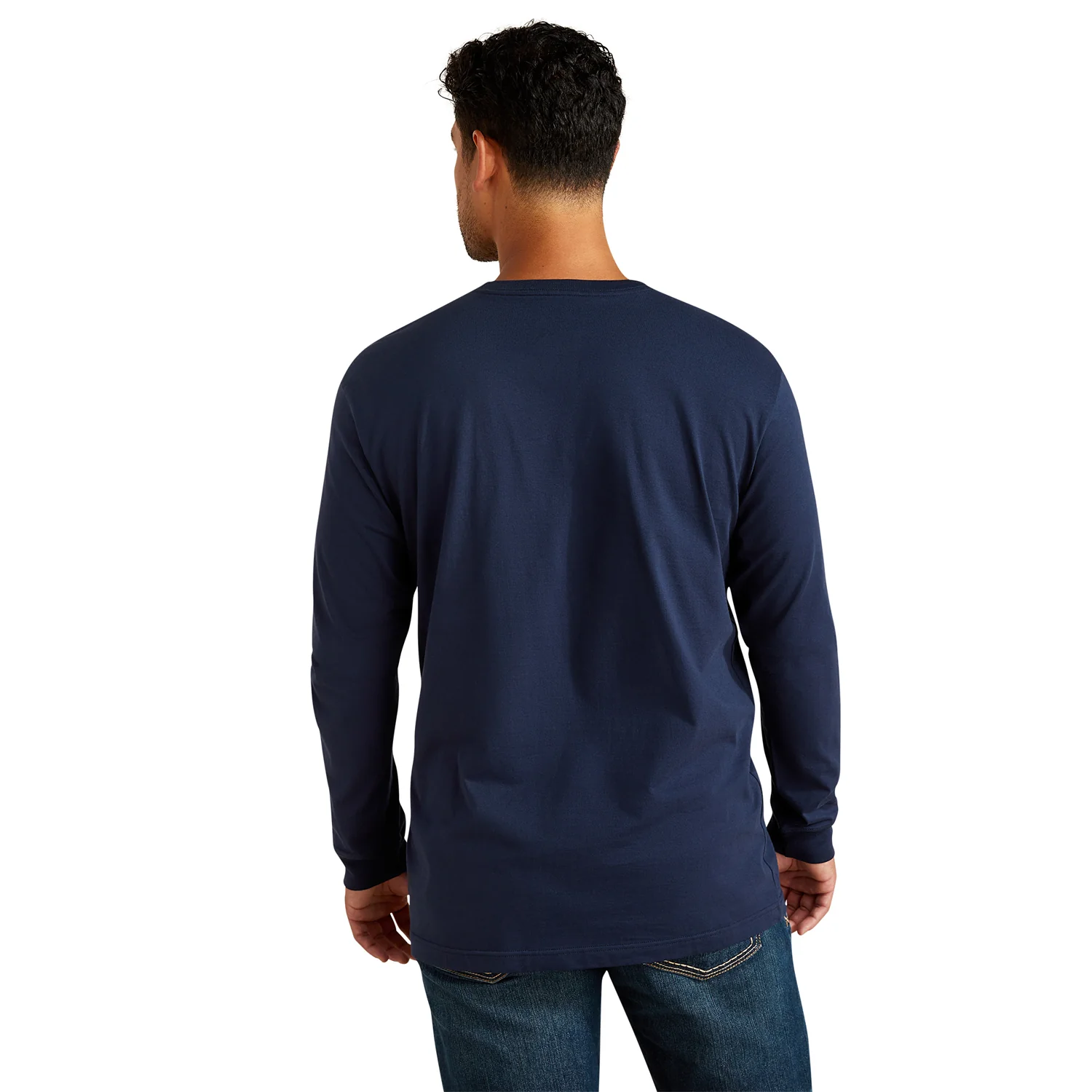 Ariat Men's Rebar Cotton Strong Standard Pocket T-Shirt - Image 2