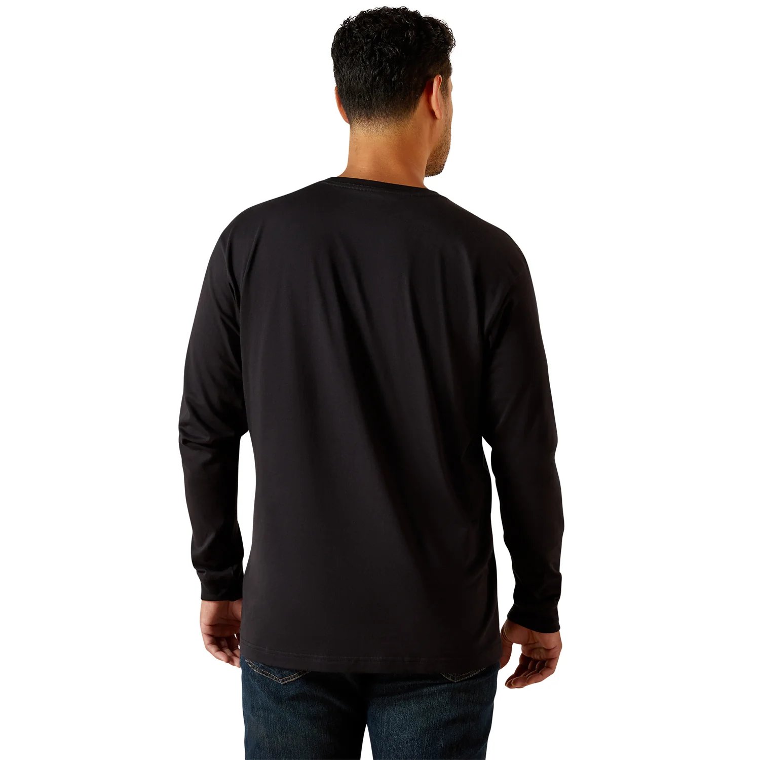 Ariat Men's Rebar Cotton Strong Standard Pocket T-Shirt - Image 2