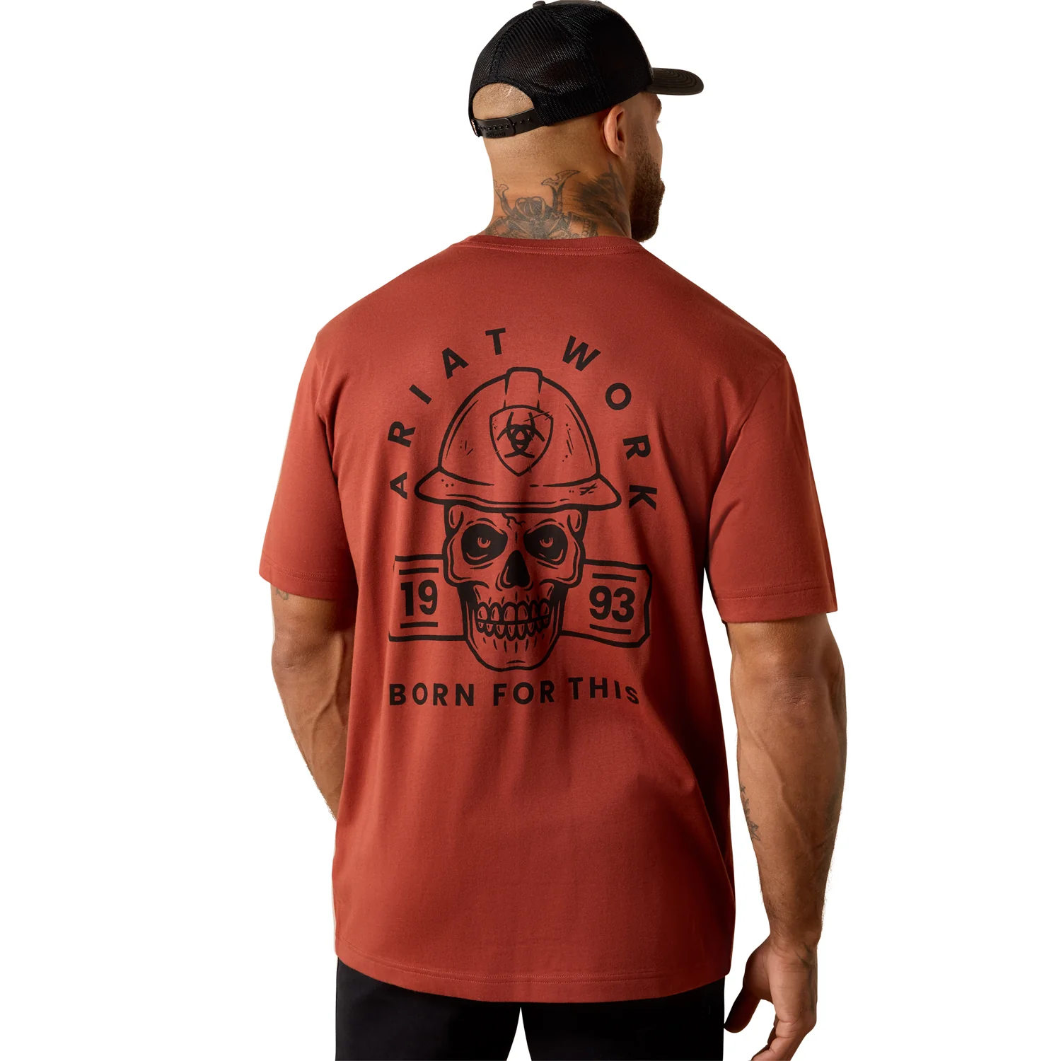 Ariat Men's Rebar Cotton Strong Hardhead T-Shirt - Image 2