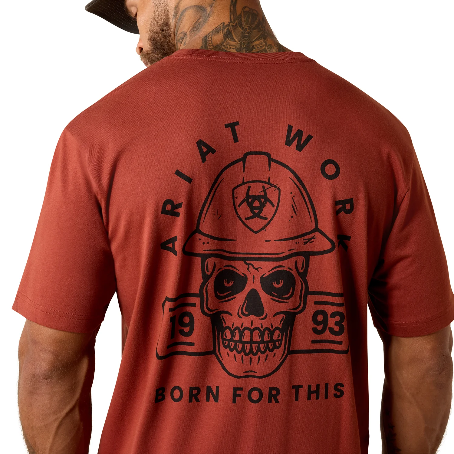 Ariat Men's Rebar Cotton Strong Hardhead T-Shirt - Image 3