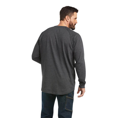 Ariat Men's Rebar Cotton Strong Graphic Long Sleeve T-Shirt - Image 2