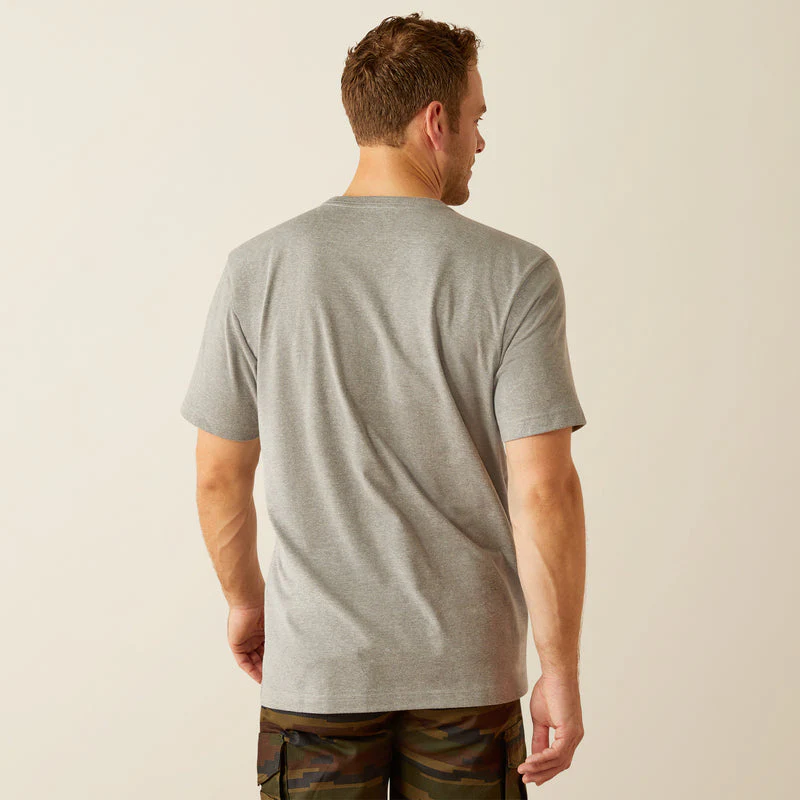 Ariat Men's Rebar CottonStrong Short Sleeve T-Shirt - Image 3