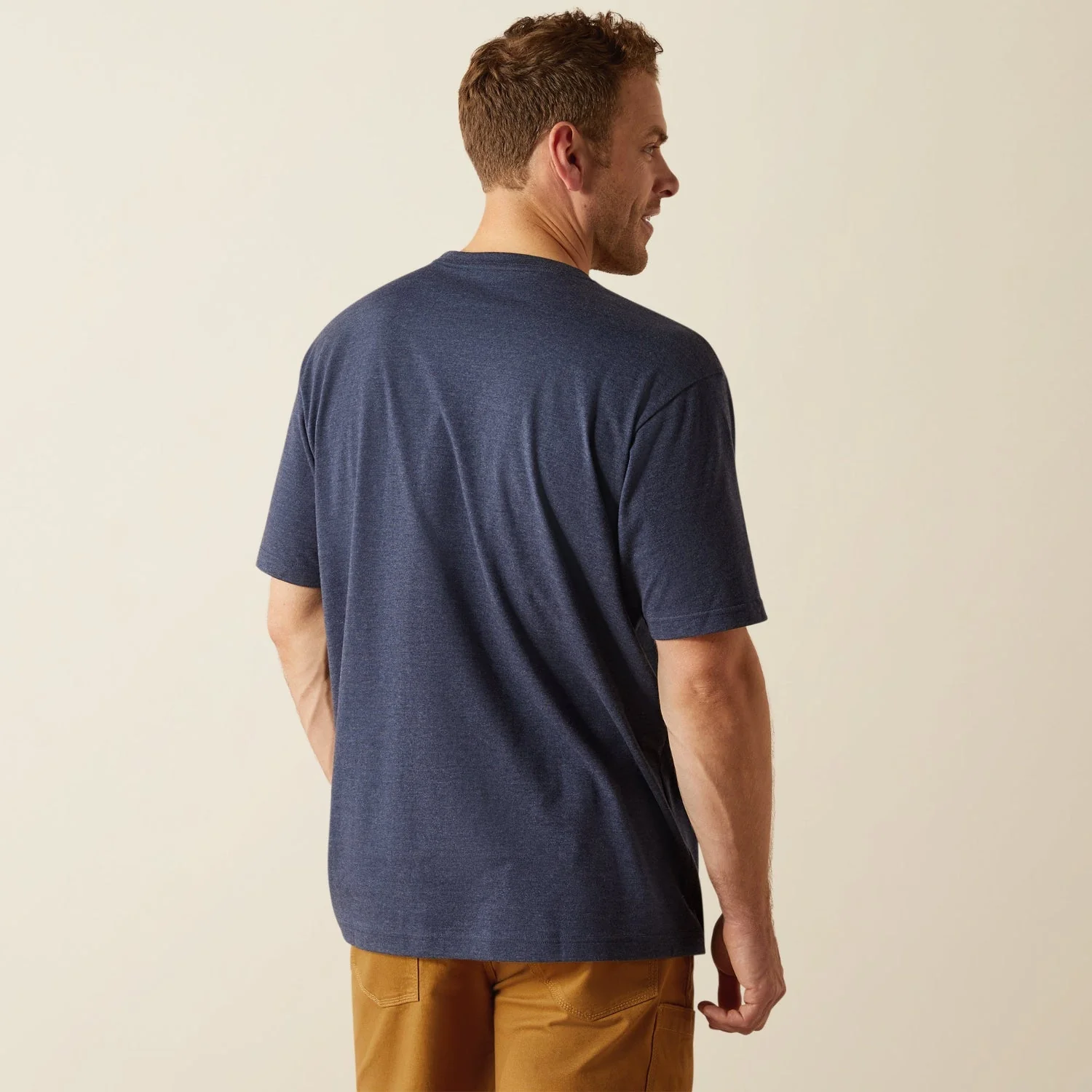Ariat Men's Rebar® Cotton Strong Short Sleeve T-Shirt - Image 3