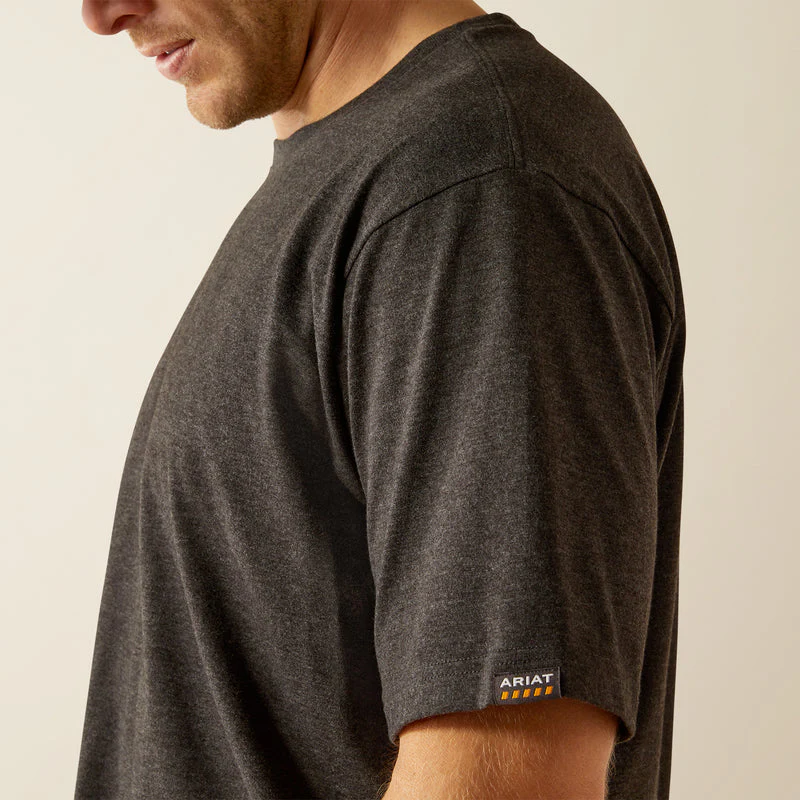 Ariat Men's Rebar CottonStrong Short Sleeve T-Shirt - Image 2