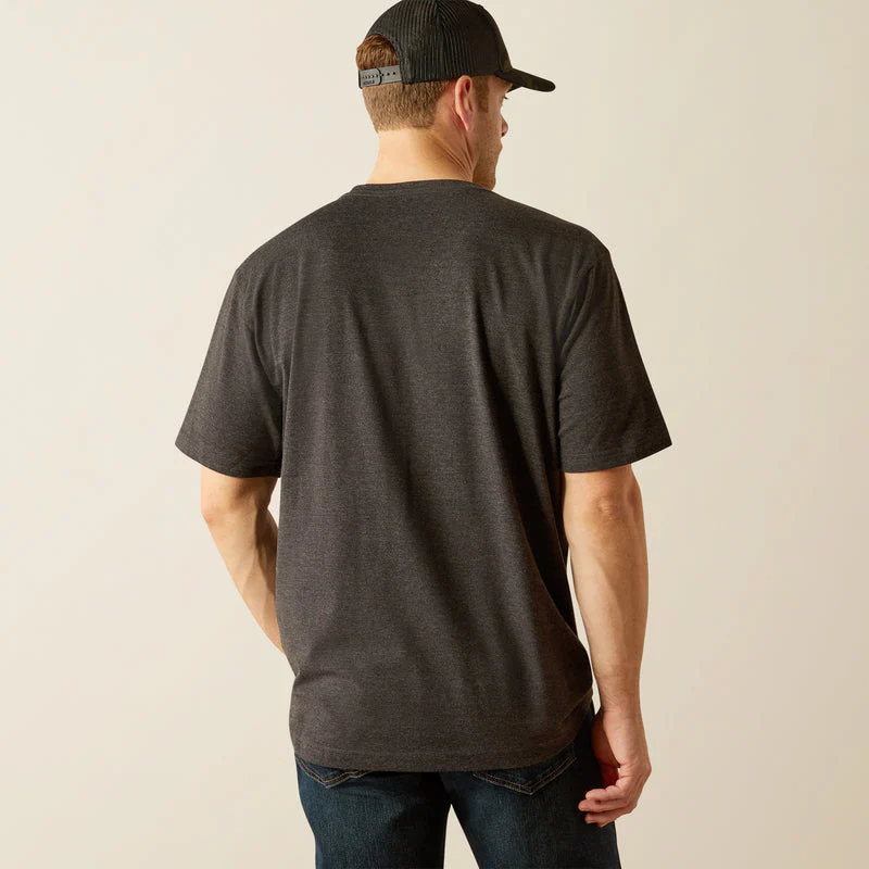 Ariat Men's Rebar CottonStrong Short Sleeve T-Shirt - Image 3