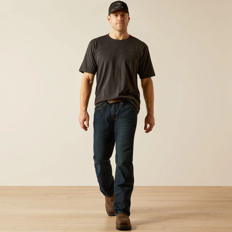 Ariat Men's Rebar CottonStrong Short Sleeve T-Shirt - Image 4