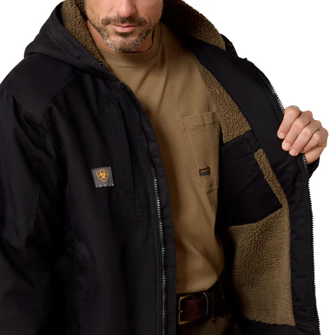 Ariat Men's Rebar DuraCanvas Jacket - Image 3
