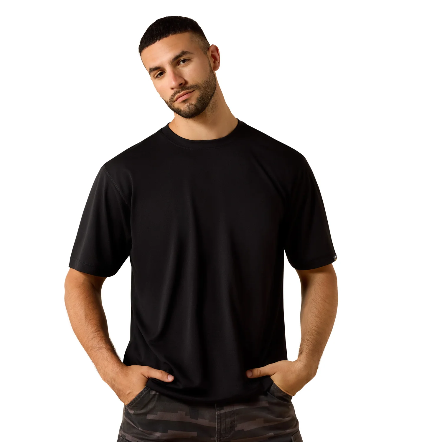 Ariat Men's Rebar Heat Fighter Roughneck T-Shirt - Image 2