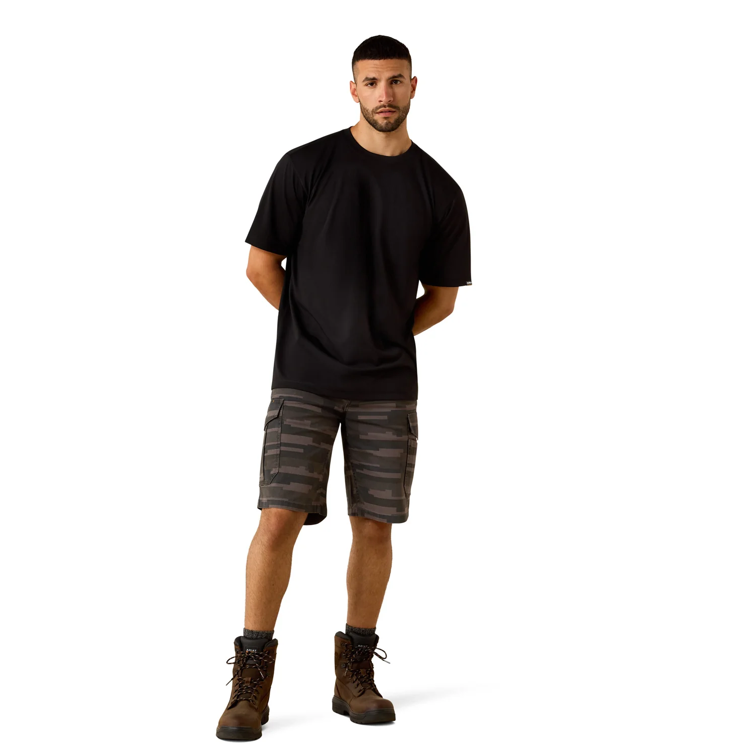 Ariat Men's Rebar Heat Fighter Roughneck T-Shirt - Image 4