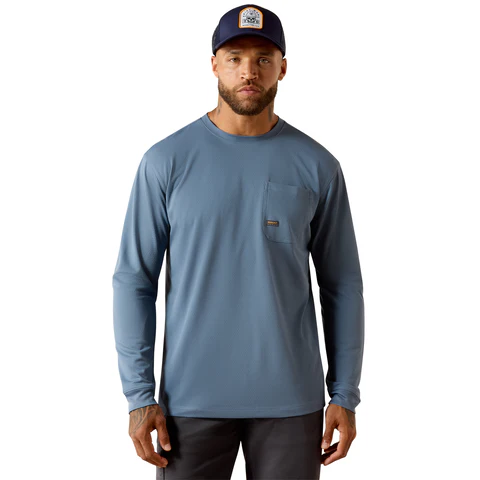 Ariat Men's Rebar Heat Fighter Long Sleeve T-Shirt