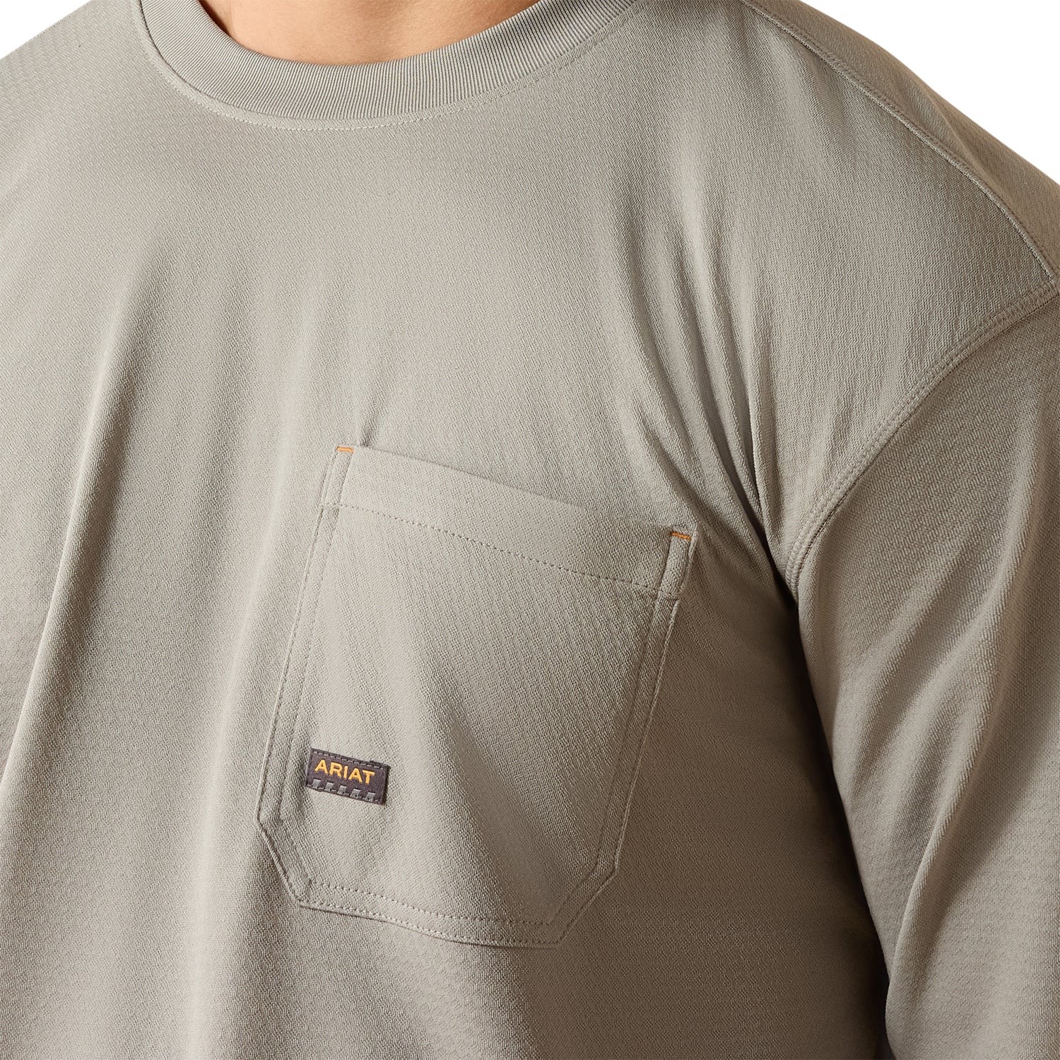 Ariat Men's Rebar Heat Fighter Staple T-Shirt - Image 3