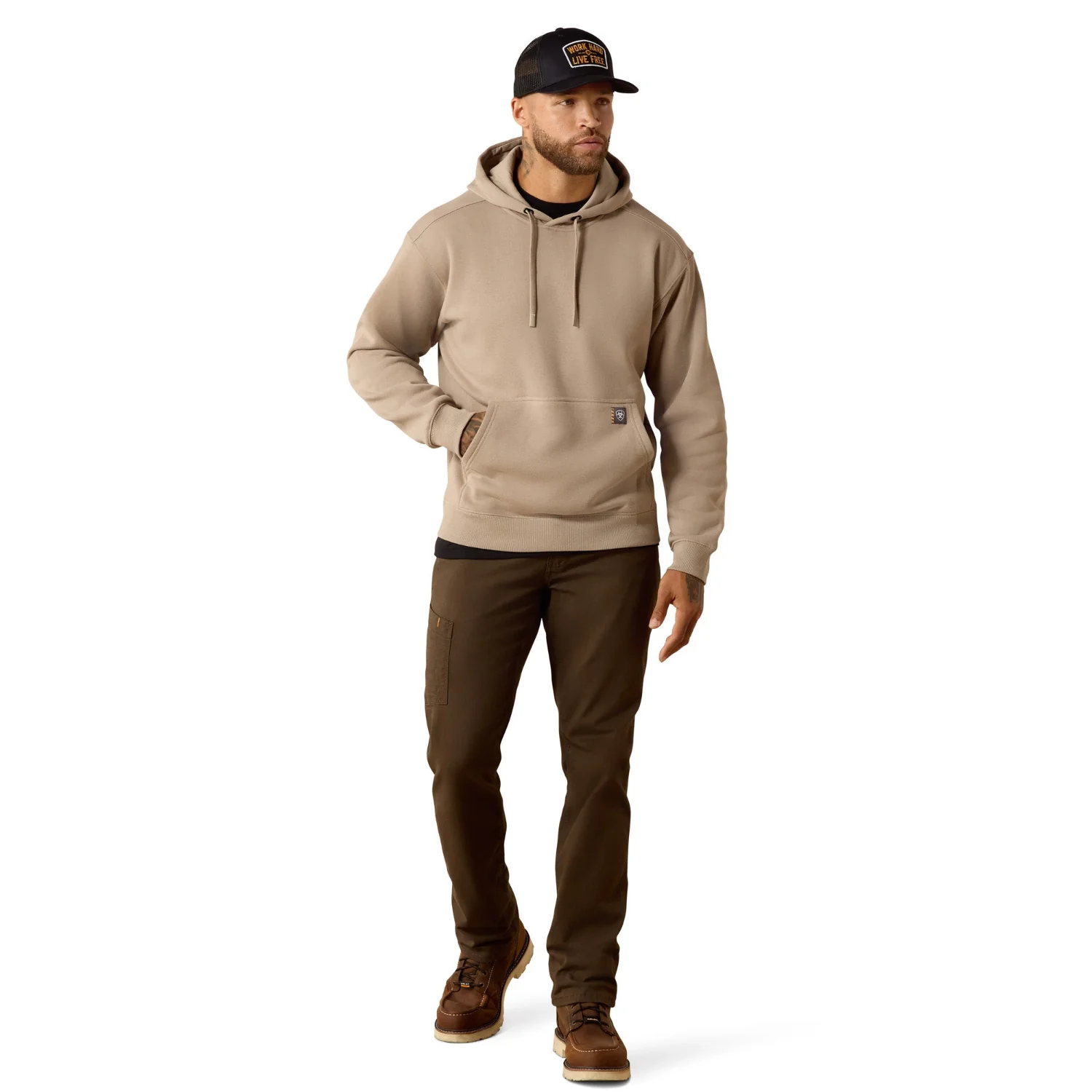 Ariat Men's Rebar Lightweight Workhog Hoodie - Image 5