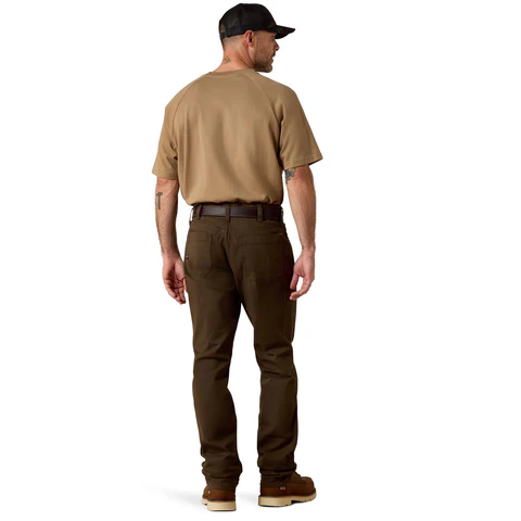 Ariat Men's Rebar M4 DuraStretch Made Tough Straight Leg Pant - Image 6