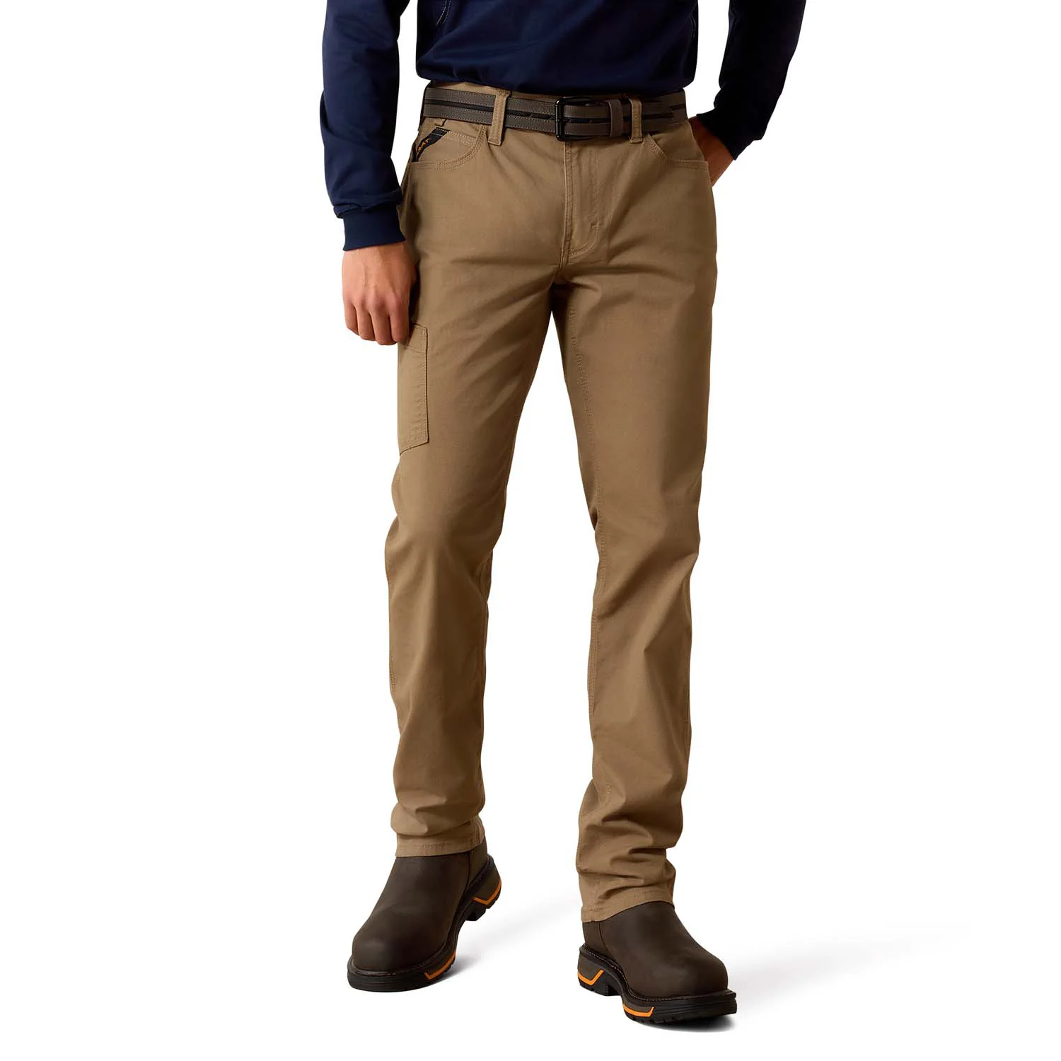 Ariat Men's Rebar M4 Low Rise DuraStretch Made Tough Stackable Straight Leg Pant