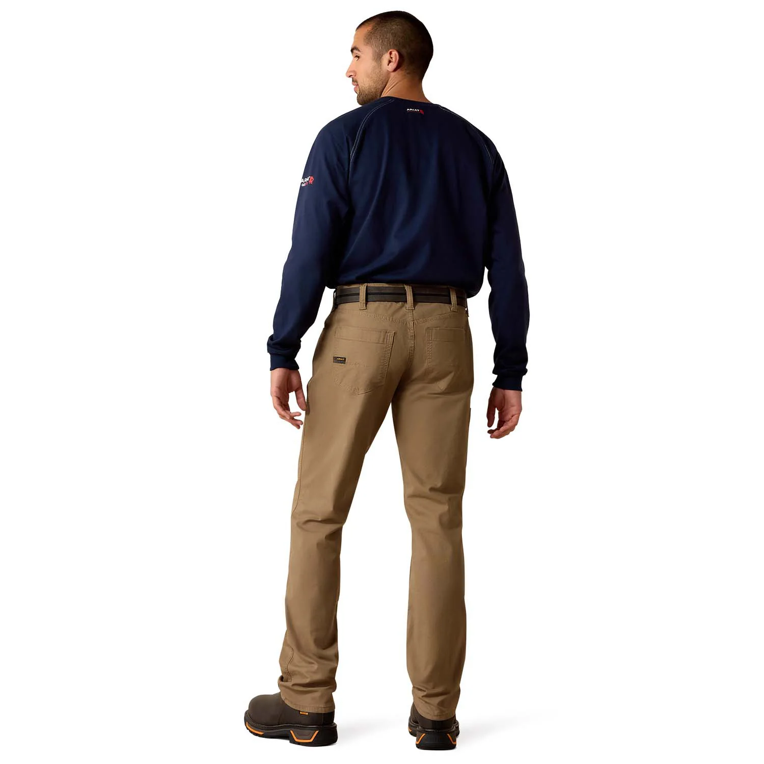 Ariat Men's Rebar M4 Low Rise DuraStretch Made Tough Stackable Straight Leg Pant - Image 2