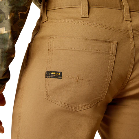 Ariat Men's Rebar M5 DuraStretch Made Tough Straight Leg Pant - Image 4