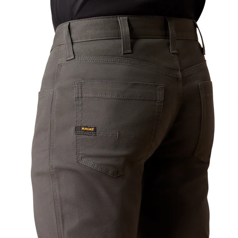 Ariat Men's Rebar M5 Straight DuraStretch Made Tough Straight Pant - Image 6