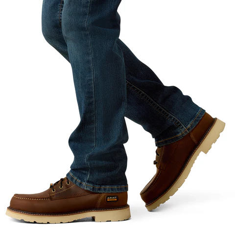 Ariat Men's Rebar M7 DuraStretch Edge Stackable Straight Leg Jean - Image 6