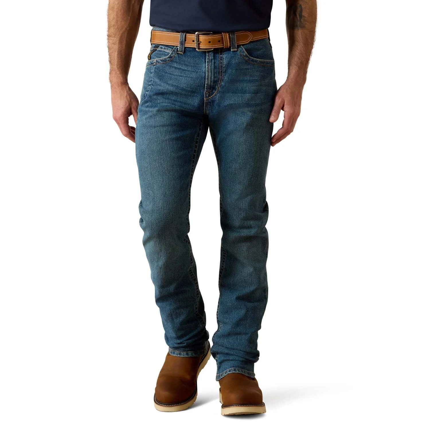 Ariat Men's Rebar M7 DuraStretch Edge Stackable Straight Leg Jean