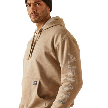 Ariat Men's Rebar Roughneck Pullover Hoodie - Image 3