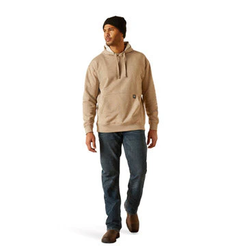 Ariat Men's Rebar Roughneck Pullover Hoodie - Image 6