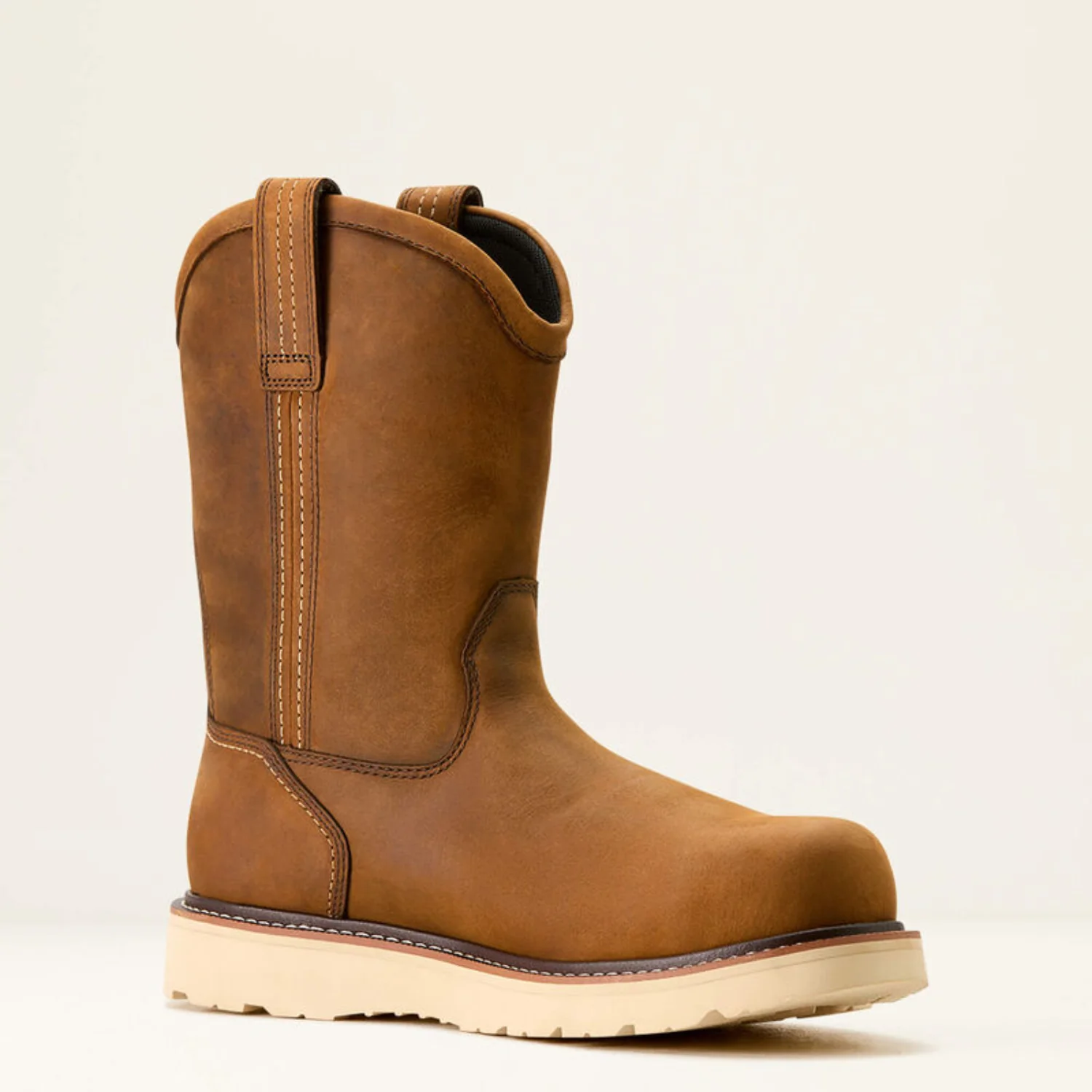 Ariat Men's Rebar Wedge 10" Waterproof Composite Toe Pull On Wellngton Boot - Image 3