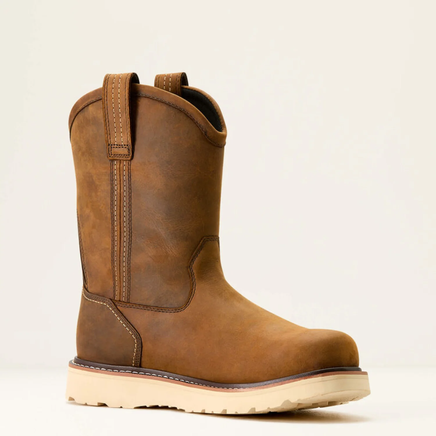 Ariat Men's Rebar Wedge 10" Waterproof Pull On Wellington Boot - Image 3