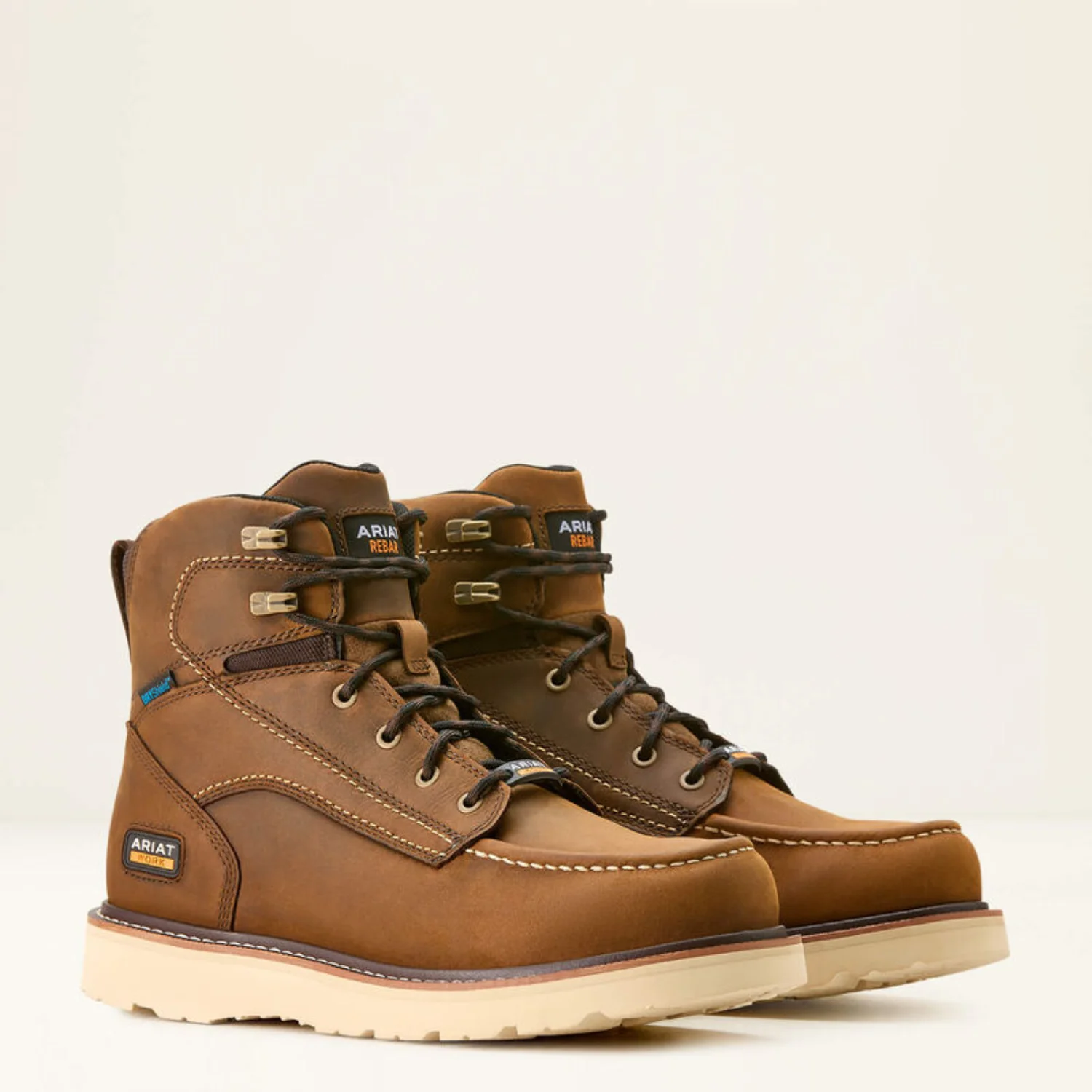 Ariat Men's Rebar Wedge 6" Waterproof Work Boot - Image 4