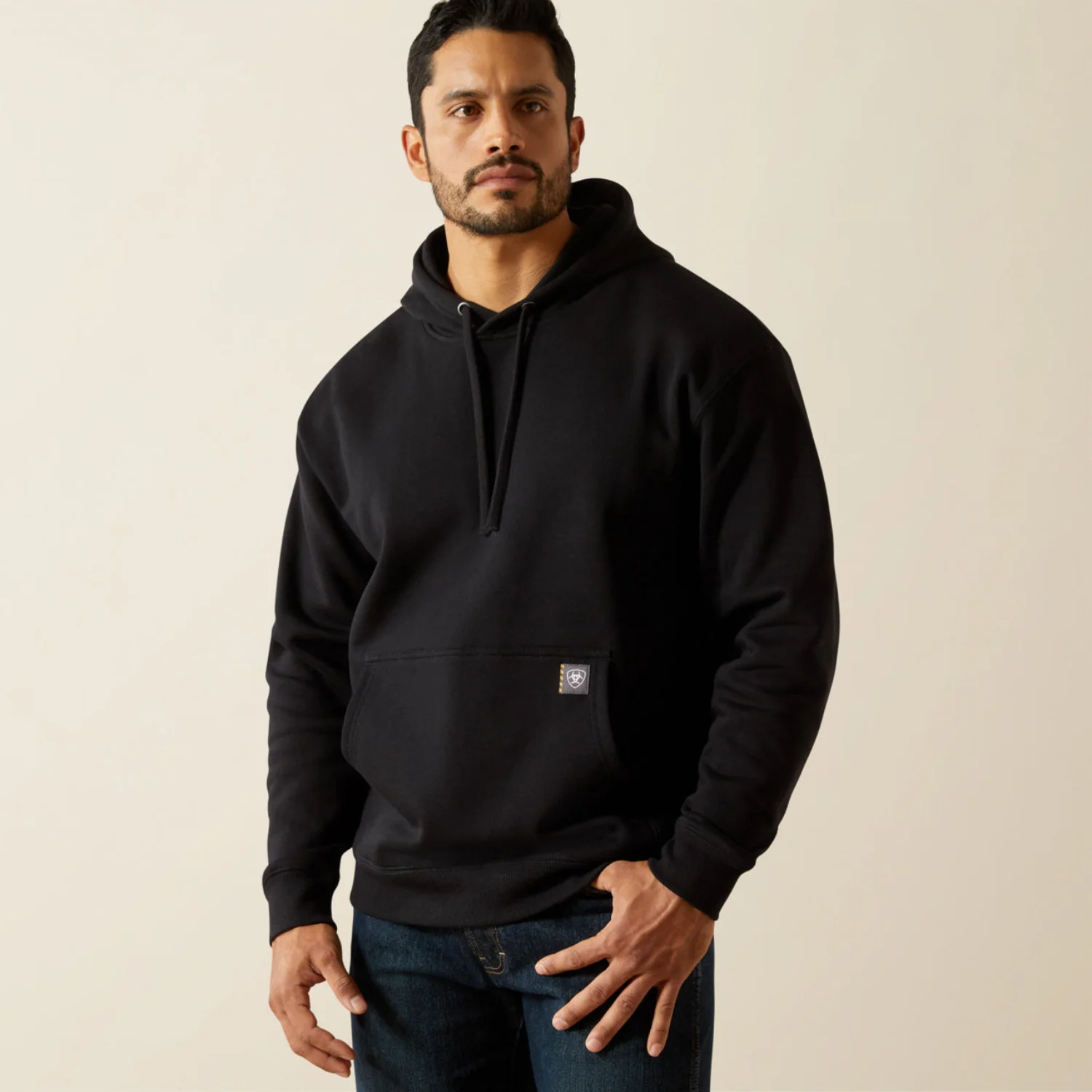 Ariat Men's Rebar Workman Bare Knuckle Hoodie - Image 2