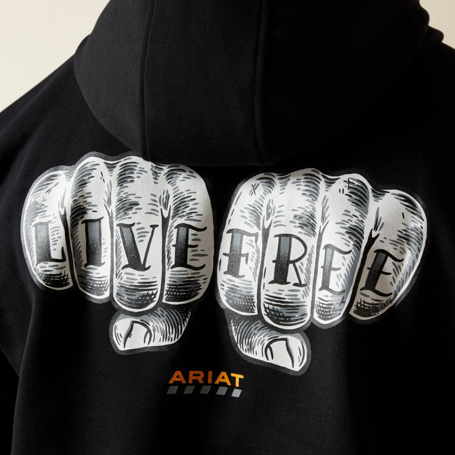 Ariat Men's Rebar Workman Bare Knuckle Hoodie - Image 5