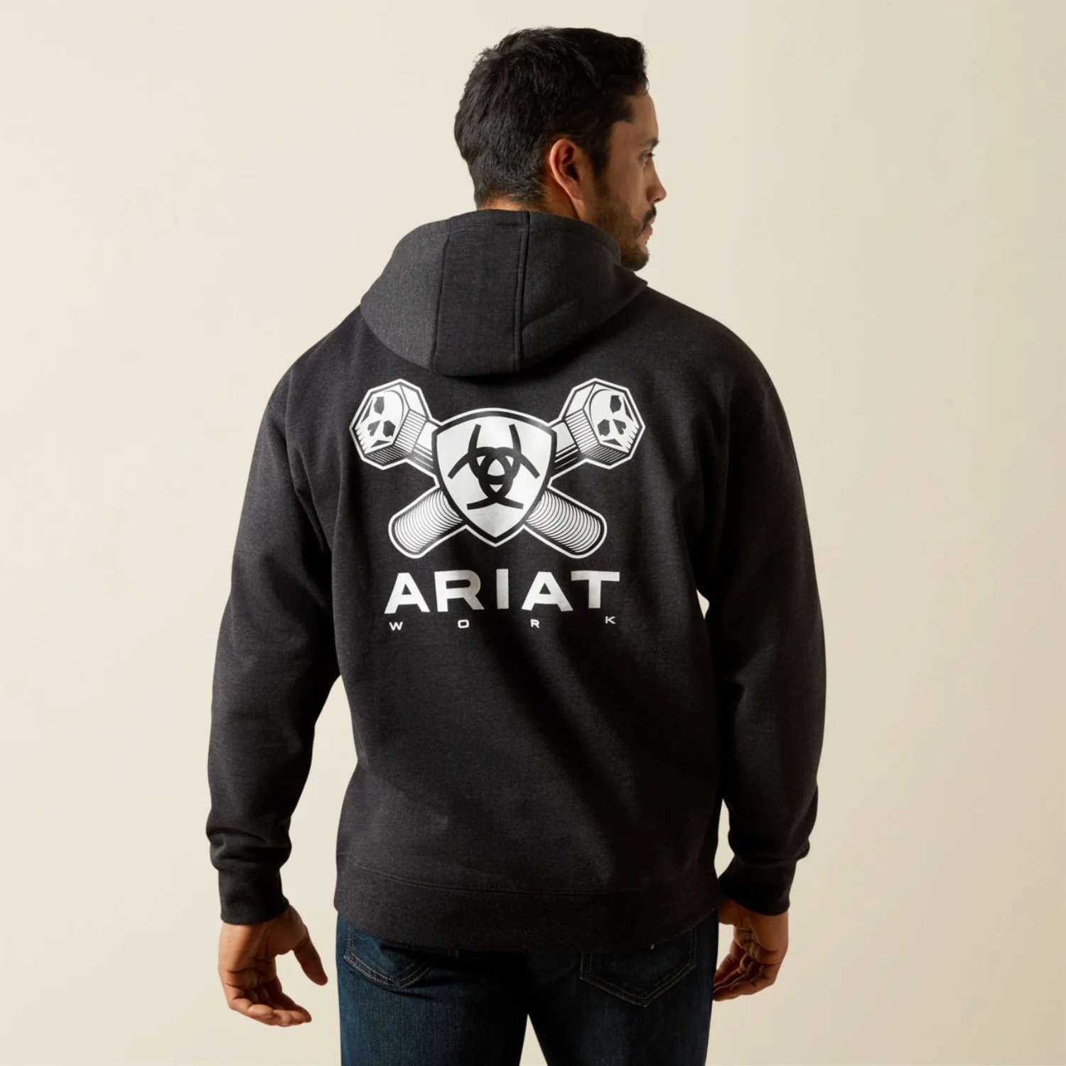Ariat Men's Rebar Workman Bolt Graphic Hoodie