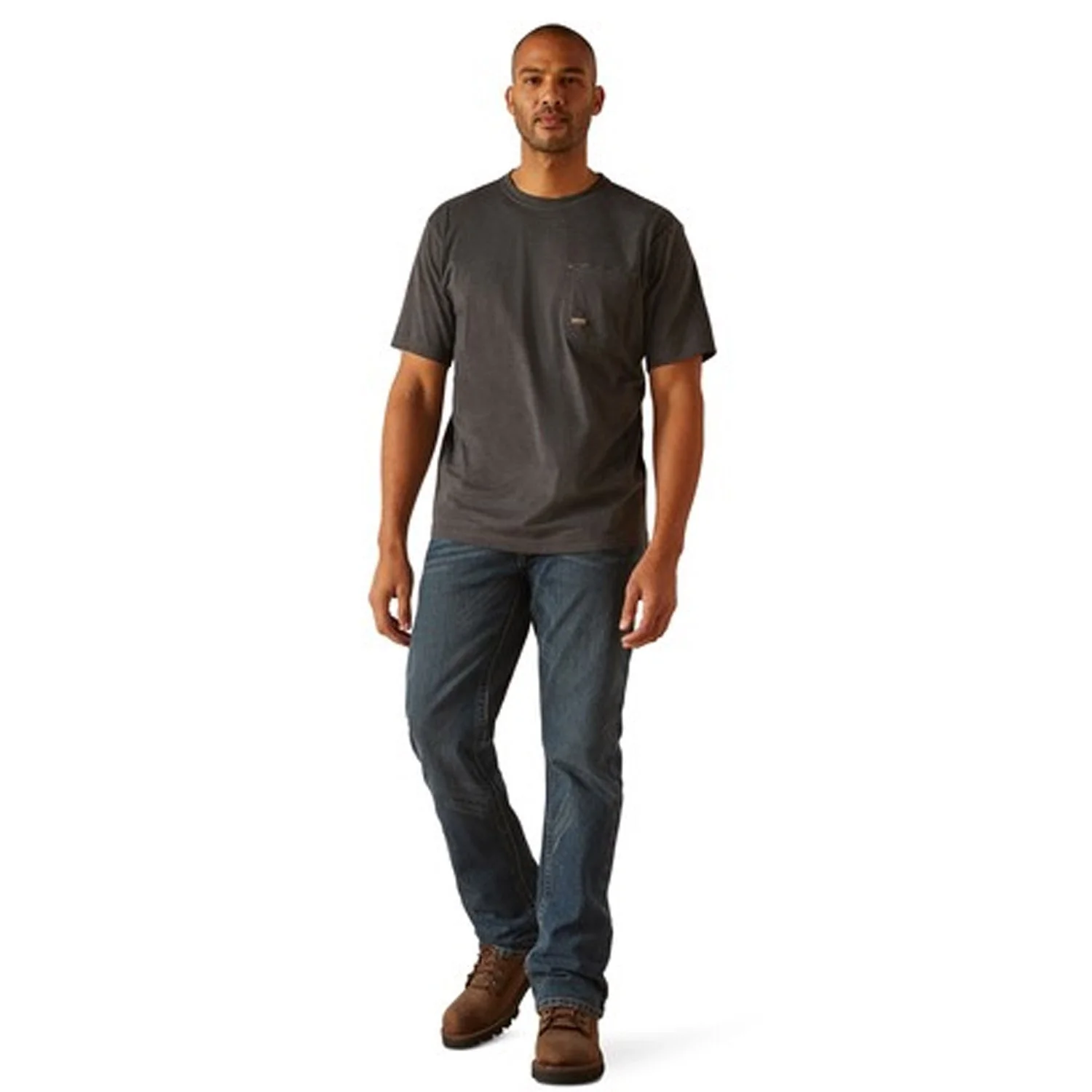 Ariat Men's Rebar Workman Born For This Graphic Short Sleeve T-Shirt - Image 4