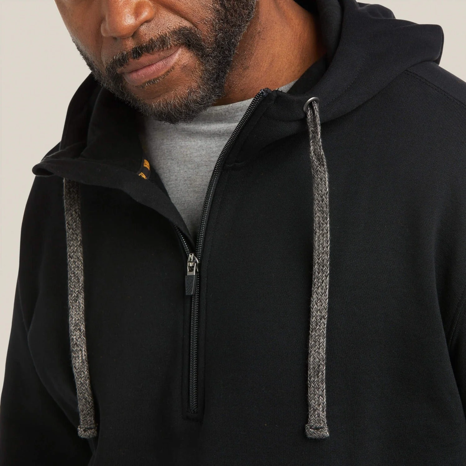 Ariat Men's Rebar Workman Quarter Zip Hoodie - Image 2