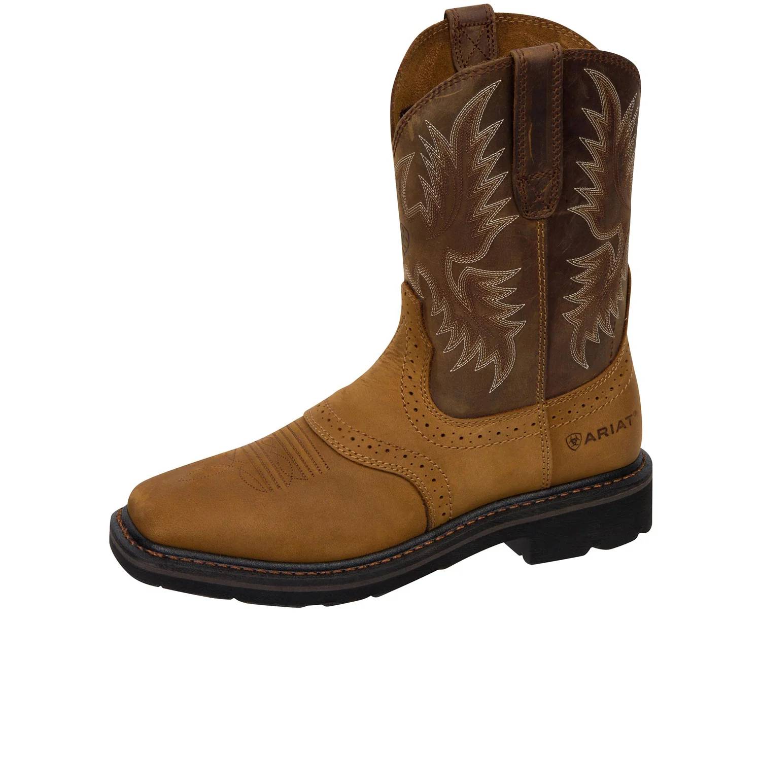 Ariat Men's Sierra Wide Square Toe Work Boot - Image 5